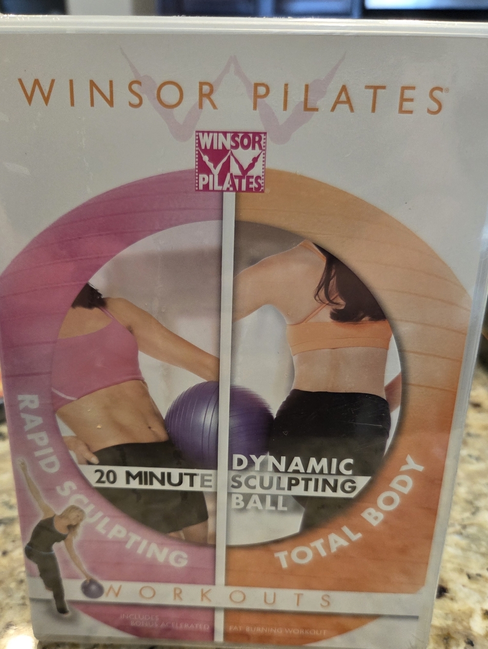 Winsor Pilates: 20 Minute Rapid Sculpting Total Body Dynamic Ball (DVD, 2 Discs)